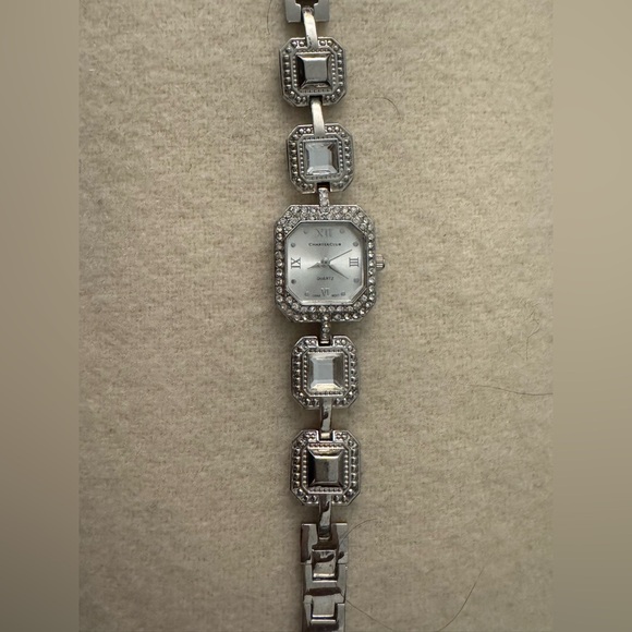 Vintage 90s working Charter Club watch with crystals